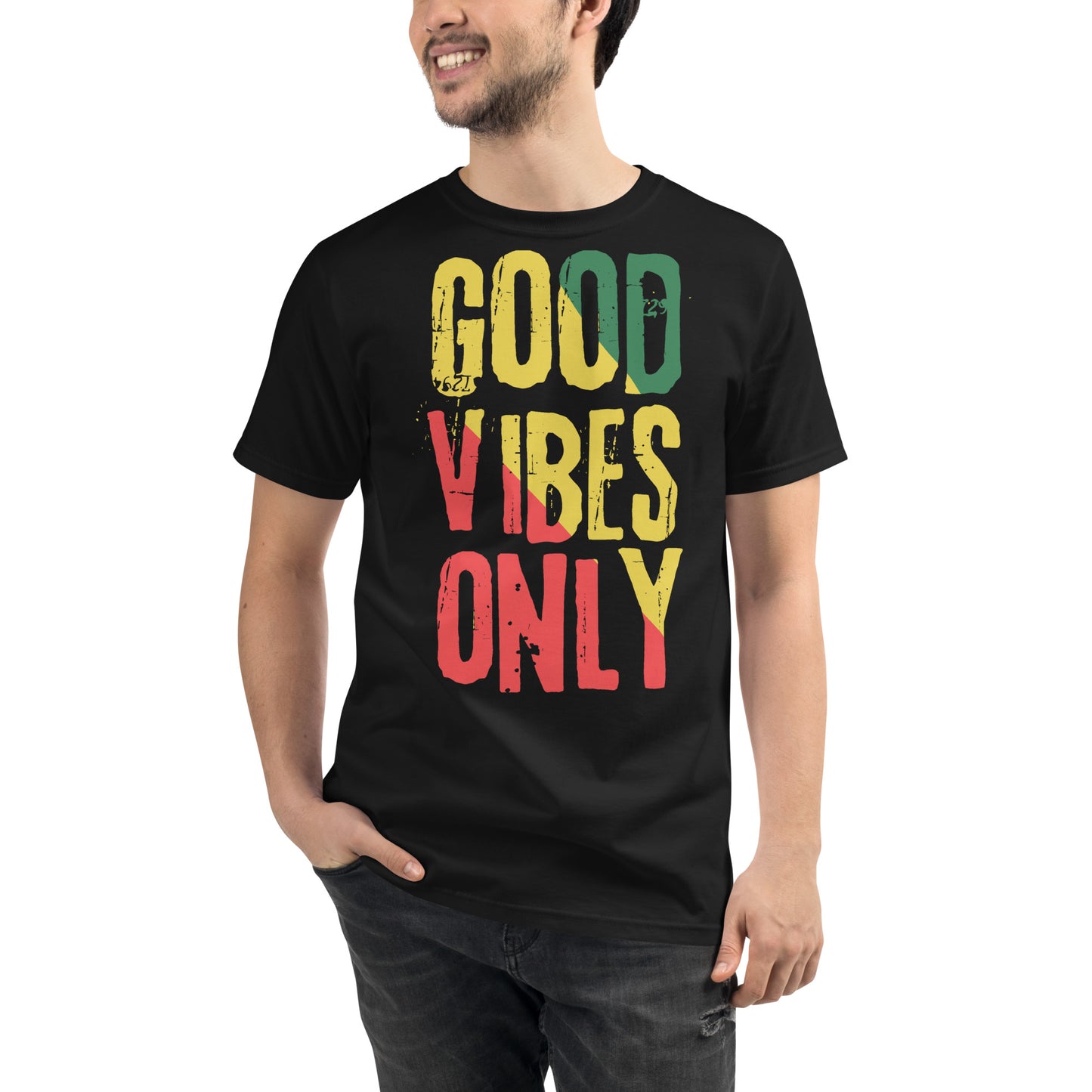 Good Vibes Only Organic T-Shirt